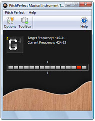 PitchPerfect Professional Guitar Tuner screenshot